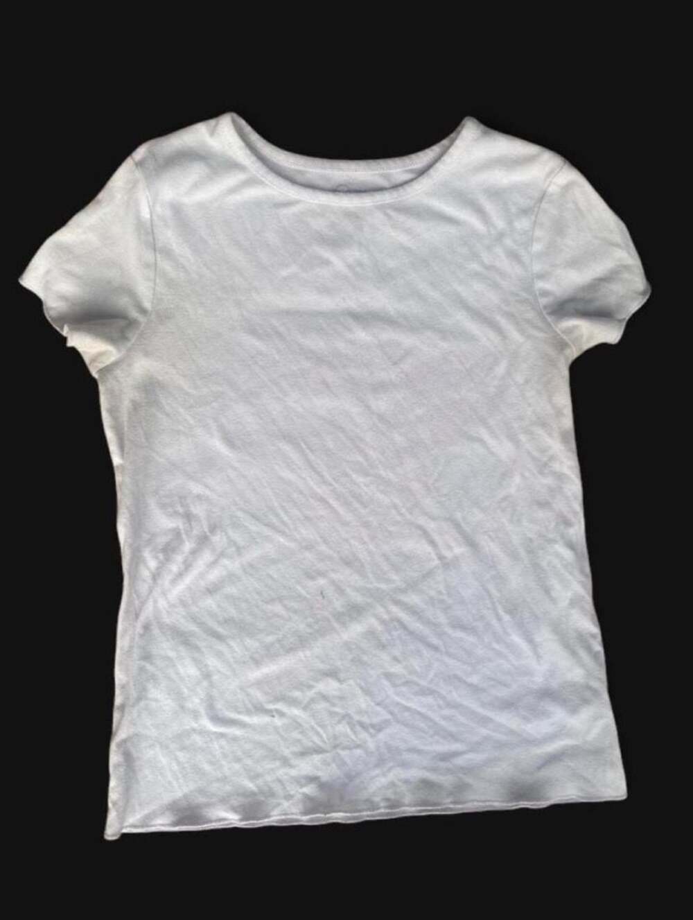 First Class White Crew Neck T-Shirt Size XL/16